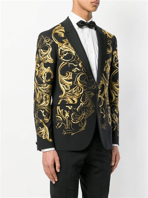 men versace blazer|versace men's blazer suit.